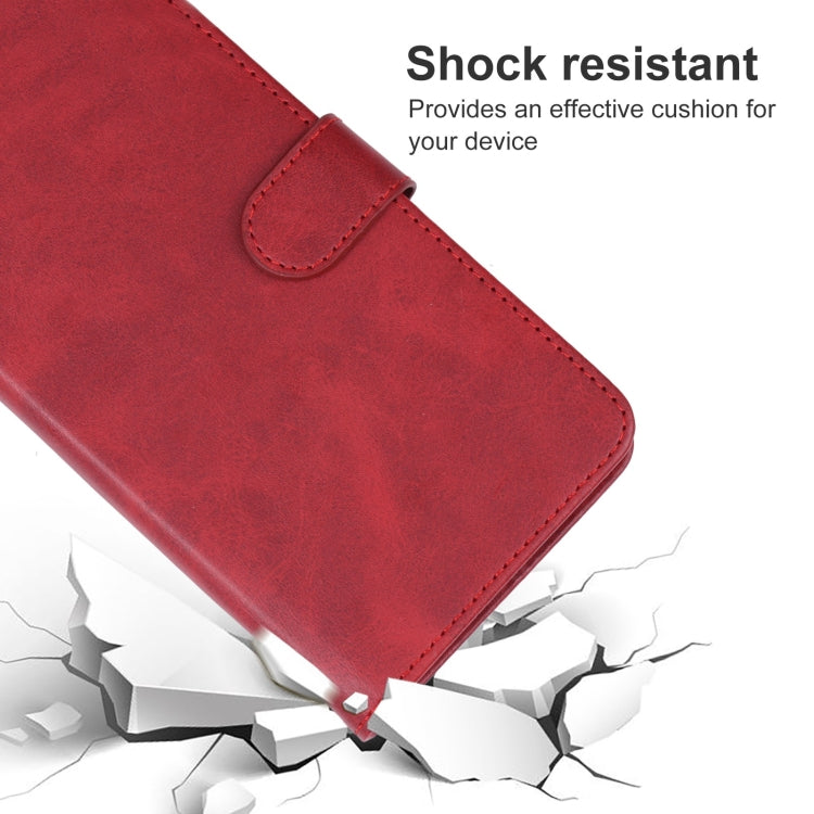 For DOOGEE N55 Leather Phone Case(Red) - Doogee Cases by buy2fix | Online Shopping UK | buy2fix