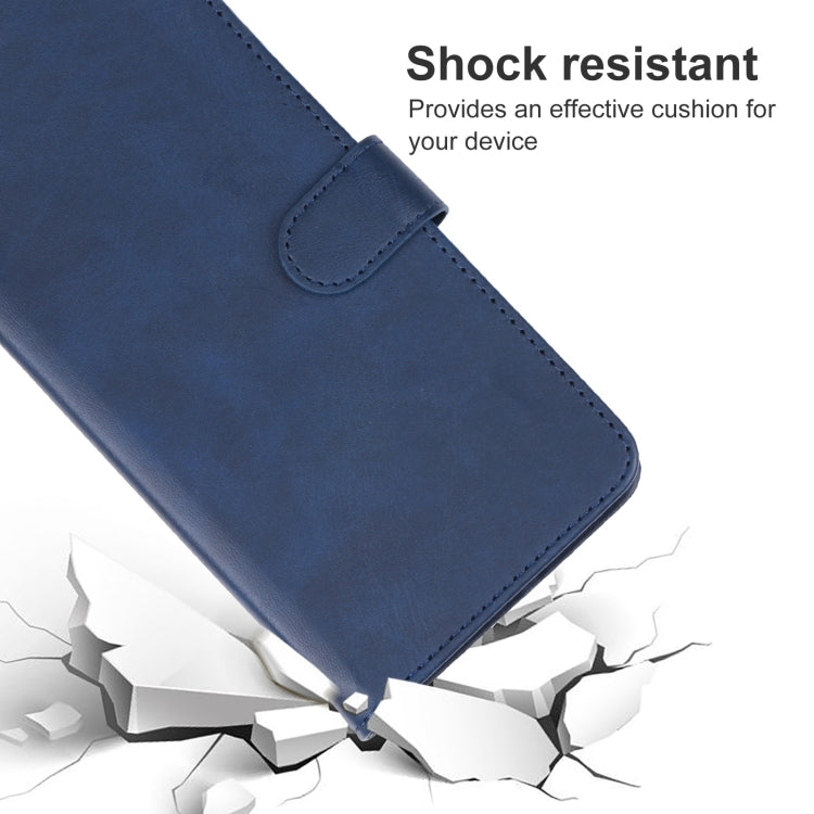 For DOOGEE N55 Leather Phone Case(Blue) - Doogee Cases by buy2fix | Online Shopping UK | buy2fix