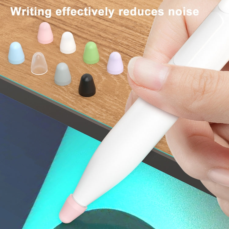 For Xiaomi Stylus Pen 2 8pcs / Set Silicone Wear-resistant Stylus Nib Cover(Blue) - Pencil Accessories by buy2fix | Online Shopping UK | buy2fix