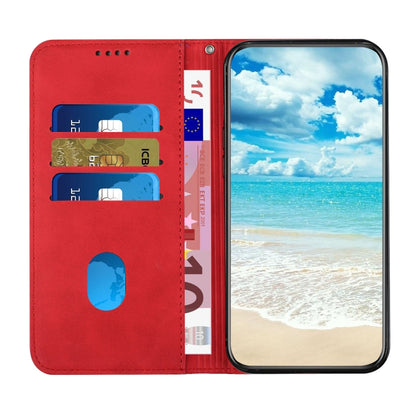 For Xiaomi 14 pro Diamond Splicing Skin Feel Magnetic Leather Phone Case(Red) - 14 Pro Cases by buy2fix | Online Shopping UK | buy2fix