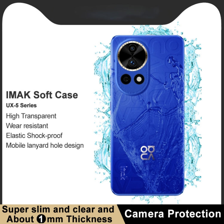 For Huawei nova 12 Pro/nova 12 Ultra imak UX-5 Series Transparent Shockproof TPU Protective Case - Huawei Cases by imak | Online Shopping UK | buy2fix
