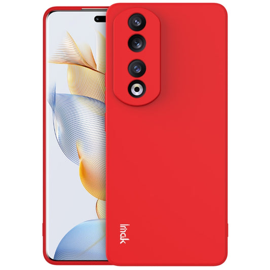 For Honor 90 Pro 5G imak UC-4 Series Straight Edge TPU Phone Case(Red) - Honor Cases by imak | Online Shopping UK | buy2fix