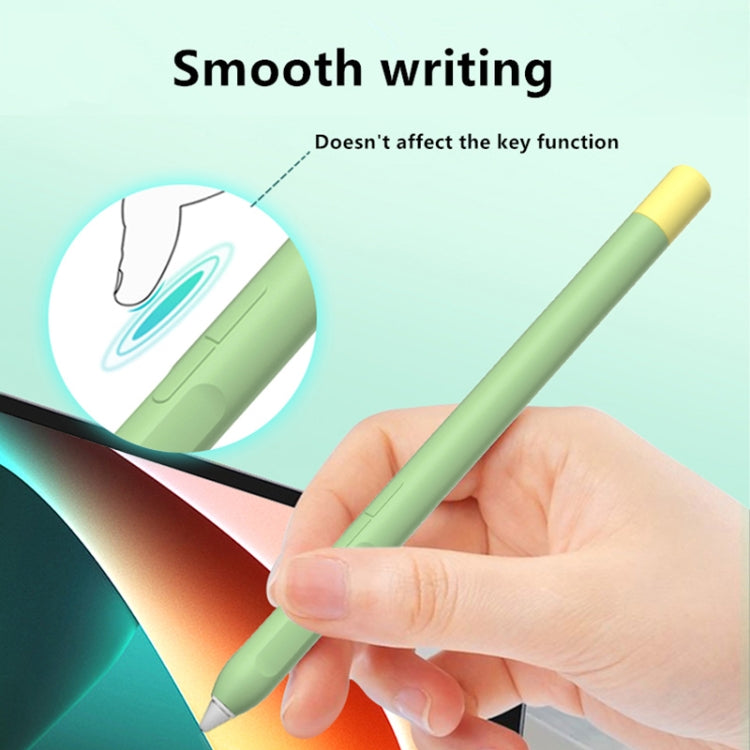 For Xiaomi Inspired II Stylus Pen Contrast Color Protective Case(White) - Pencil Accessories by buy2fix | Online Shopping UK | buy2fix