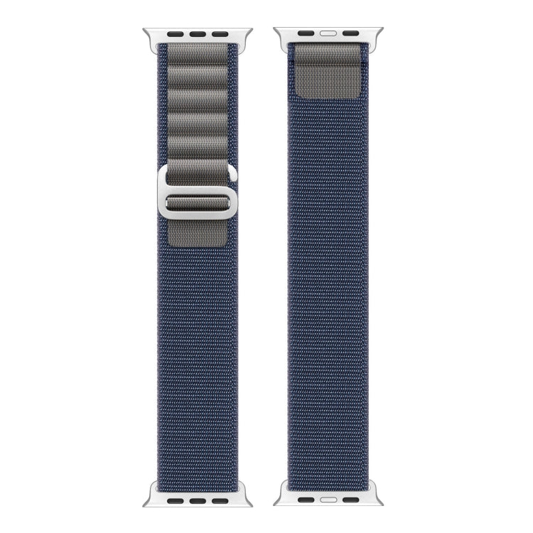 For Apple Watch 38mm DUX DUCIS GS Series Nylon Loop Watch Band(Blue) - Watch Bands by DUX DUCIS | Online Shopping UK | buy2fix