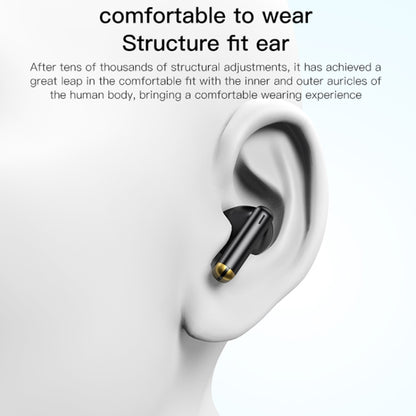 Yesido TWS15 Square True Wireless Bluetooth Noise Reduction Earphone(Black) - Bluetooth Earphone by Yesido | Online Shopping UK | buy2fix