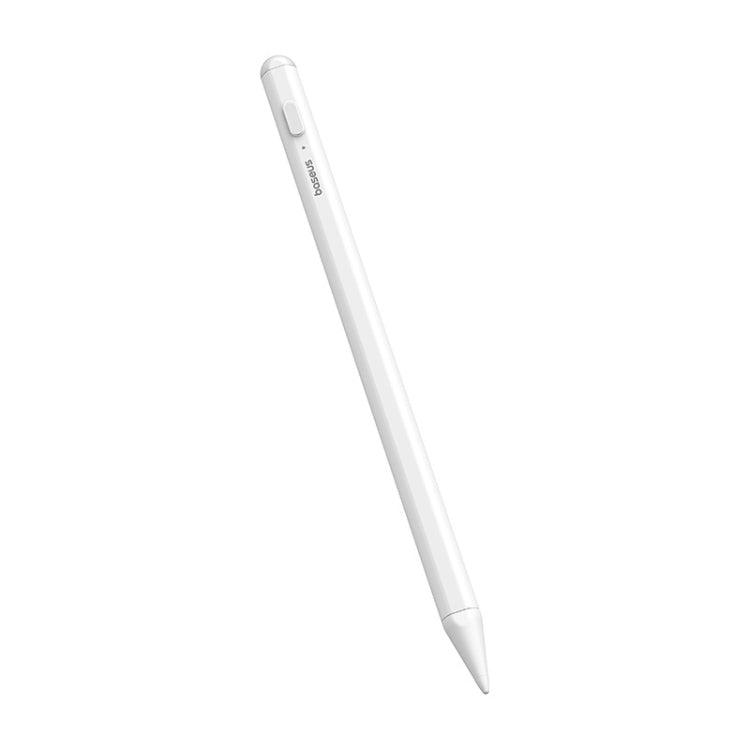 Baseus Smooth Writing 2 Series LED Indicator Capacitive Writing Stylus Cost-effective Version(White) - Stylus Pen by Baseus | Online Shopping UK | buy2fix