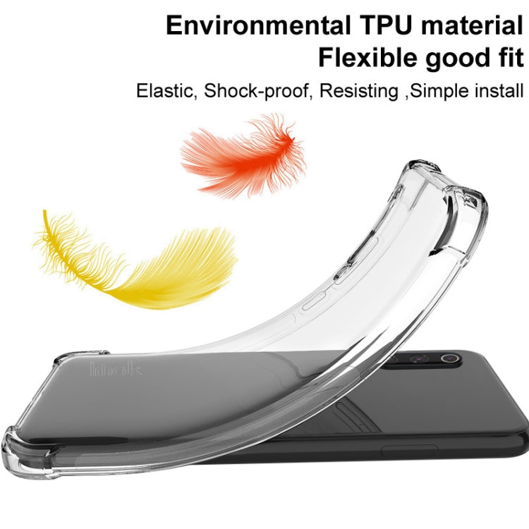 For Asus ROG Phone 8 / 8 Pro imak Shockproof Airbag TPU Phone Case(Transparent) - ASUS Cases by imak | Online Shopping UK | buy2fix