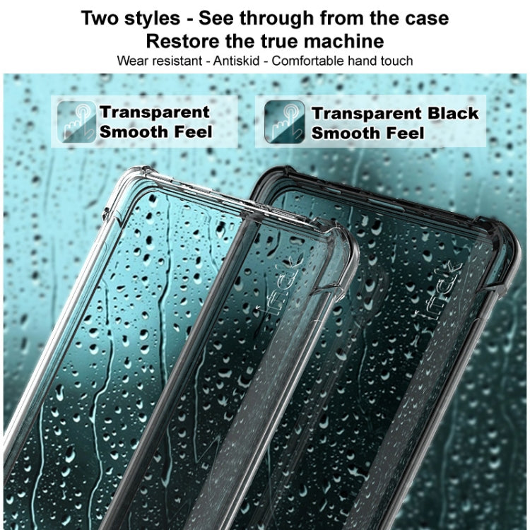 For Asus ROG Phone 8 / 8 Pro imak Shockproof Airbag TPU Phone Case(Transparent) - ASUS Cases by imak | Online Shopping UK | buy2fix