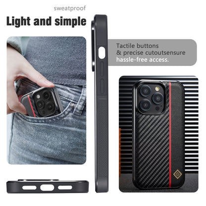 For OPPO Find N3 Flip LC.IMEEKE 3 in 1 Carbon Fiber Texture Shockproof Phone Case(Black) - Find N3 Flip Cases by LC.IMEEKE | Online Shopping UK | buy2fix