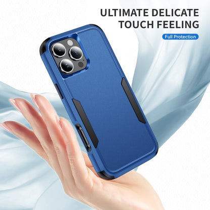 For iPhone 16 Pro Max Commuter Shockproof TPU + PC Phone Case(Royal Blue+Black) - iPhone 16 Pro Max Cases by buy2fix | Online Shopping UK | buy2fix