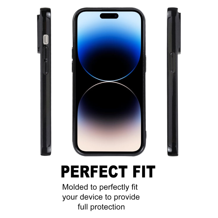 For iPhone 15 Pro Max GOOSPERY PEARL JELLY Shockproof TPU Phone Case(Black) - iPhone 15 Pro Max Cases by GOOSPERY | Online Shopping UK | buy2fix