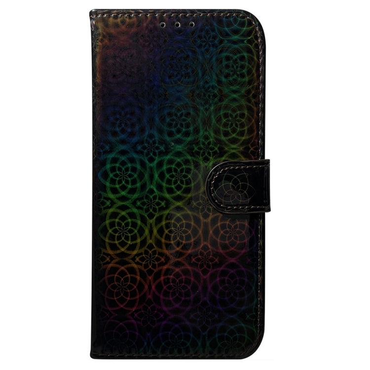 For OnePlus 13 Colorful Magnetic Buckle Leather Phone Case(Black) - OnePlus Cases by buy2fix | Online Shopping UK | buy2fix