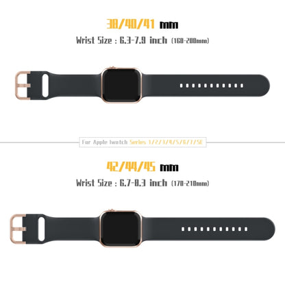 For Apple Watch Ultra 49mm Pin Buckle Silicone Watch Band(Dark Grey) - Watch Bands by buy2fix | Online Shopping UK | buy2fix