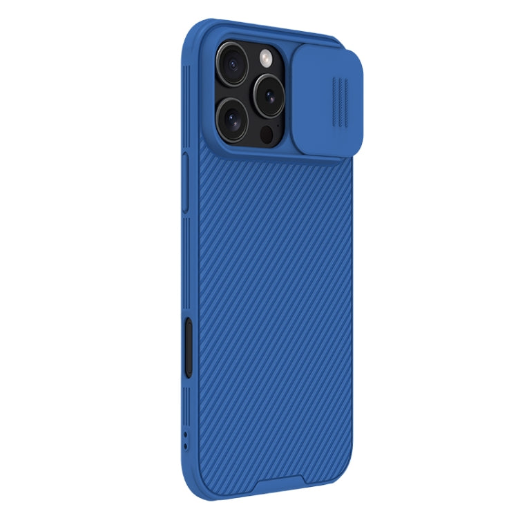 For iPhone 16 Pro Max NILLKIN CamShield Pro Magnetic Magsafe Phone Case(Blue) - iPhone 16 Pro Max Cases by NILLKIN | Online Shopping UK | buy2fix