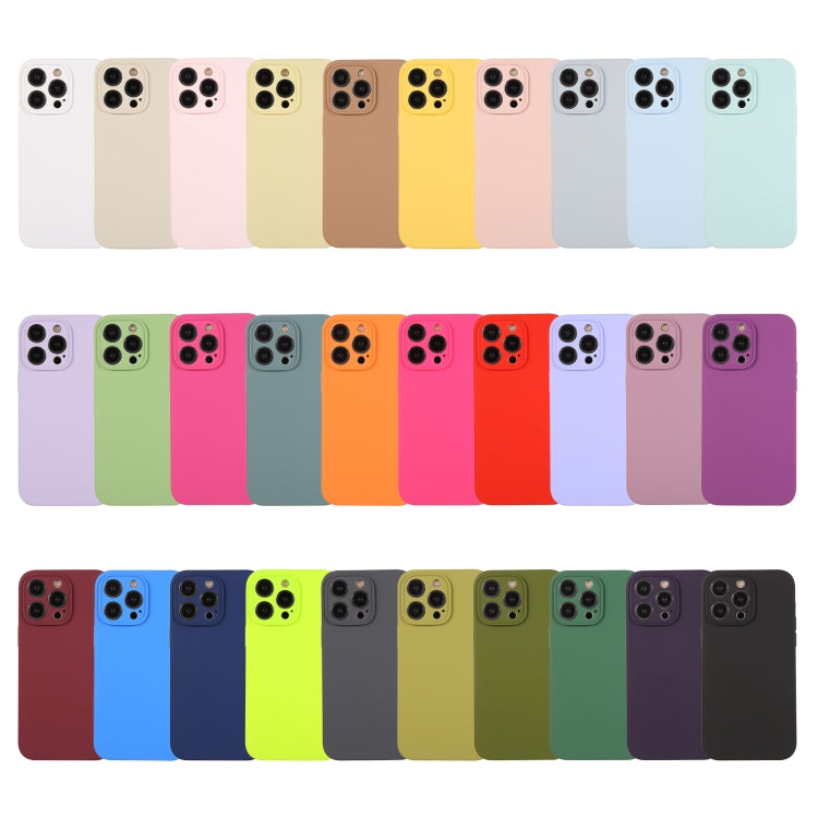 For iPhone 11 Pure Color Liquid Silicone Fine Pore Phone Case(Willow Green) - iPhone 11 Cases by buy2fix | Online Shopping UK | buy2fix