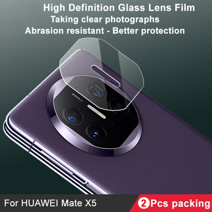 For Huawei Mate X5 2 PCS/Set IMAK HD Glass Rear Camera Lens Film - For Huawei by imak | Online Shopping UK | buy2fix