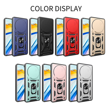 For Xiaomi 14 Ultra Sliding Camera Cover Design TPU Hybrid PC Phone Case(Blue) - 14 Ultra Cases by buy2fix | Online Shopping UK | buy2fix
