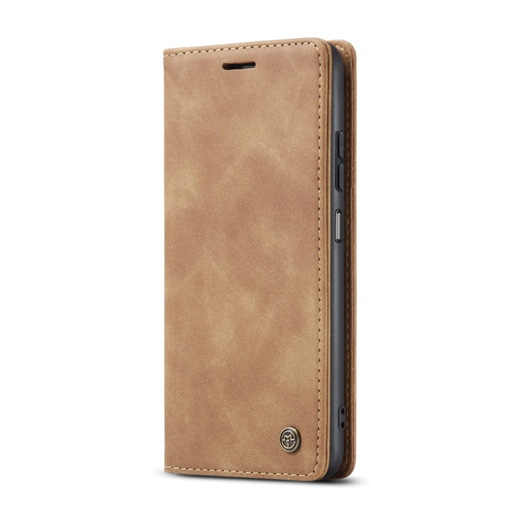 For Samsung Galaxy A05s CaseMe 013 Multifunctional Horizontal Flip Leather Phone Case(Brown) - Galaxy Phone Cases by CaseMe | Online Shopping UK | buy2fix