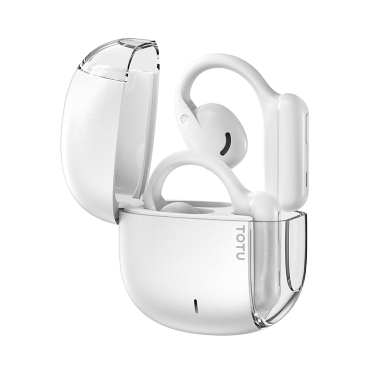 TOTU BE-3-OWS Bluetooth 5.3 Ear-Mounted Wireless Bluetooth Earphone(White) - Bluetooth Earphone by TOTUDESIGN | Online Shopping UK | buy2fix