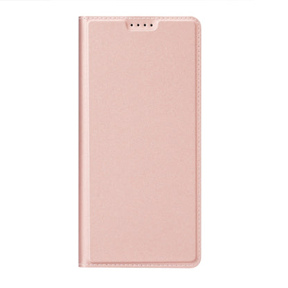 For Samsung Galaxy A55 5G DUX DUCIS Skin Pro Series Flip Leather Phone Case(Pink) - Galaxy Phone Cases by DUX DUCIS | Online Shopping UK | buy2fix