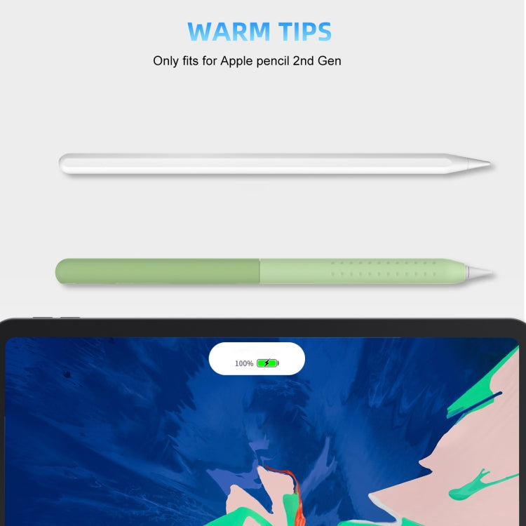 For Apple Pencil 2 / Pro DUX DUCIS Detachable Gradient Colorful Stylus Case(Gradient Green) - Pencil Accessories by DUX DUCIS | Online Shopping UK | buy2fix