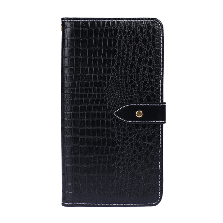 For DOOGEE X95 idewei Crocodile Texture Horizontal Flip Leather Case with Holder & Card Slots & Wallet(Black) - More Brand by buy2fix | Online Shopping UK | buy2fix