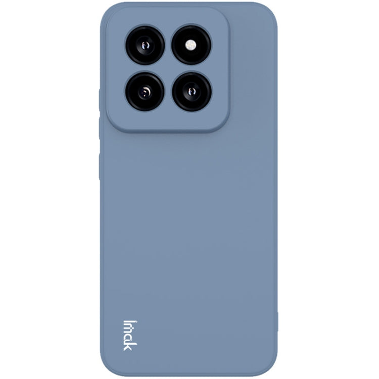 For Xiaomi 14 Pro 5G imak UC-4 Series Straight Edge TPU Phone Case(Grey) - 14 Pro Cases by imak | Online Shopping UK | buy2fix