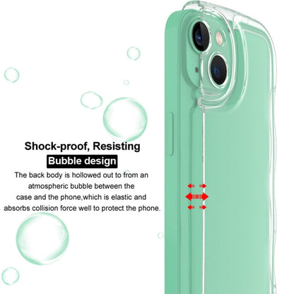 For iPhone 15 Pro Max IMAK Wave Bubble Soft Shockproof Phone Case(Transparent) - iPhone 15 Pro Max Cases by imak | Online Shopping UK | buy2fix