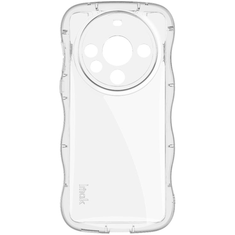For Huawei Mate 60 IMAK Wave Bubble Soft Shockproof Phone Case(Transparent) - Huawei Cases by imak | Online Shopping UK | buy2fix
