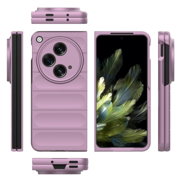 For OPPO Find N3 Magic Shield Fold PC Shockproof Phone Case(Purple) - Find N3 Cases by buy2fix | Online Shopping UK | buy2fix