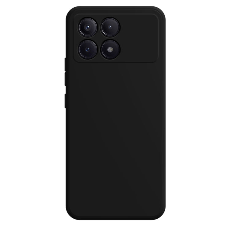 For Xiaomi Redmi K70 Pro Imitation Liquid Silicone Phone Case(Black) - K70 Pro Cases by buy2fix | Online Shopping UK | buy2fix