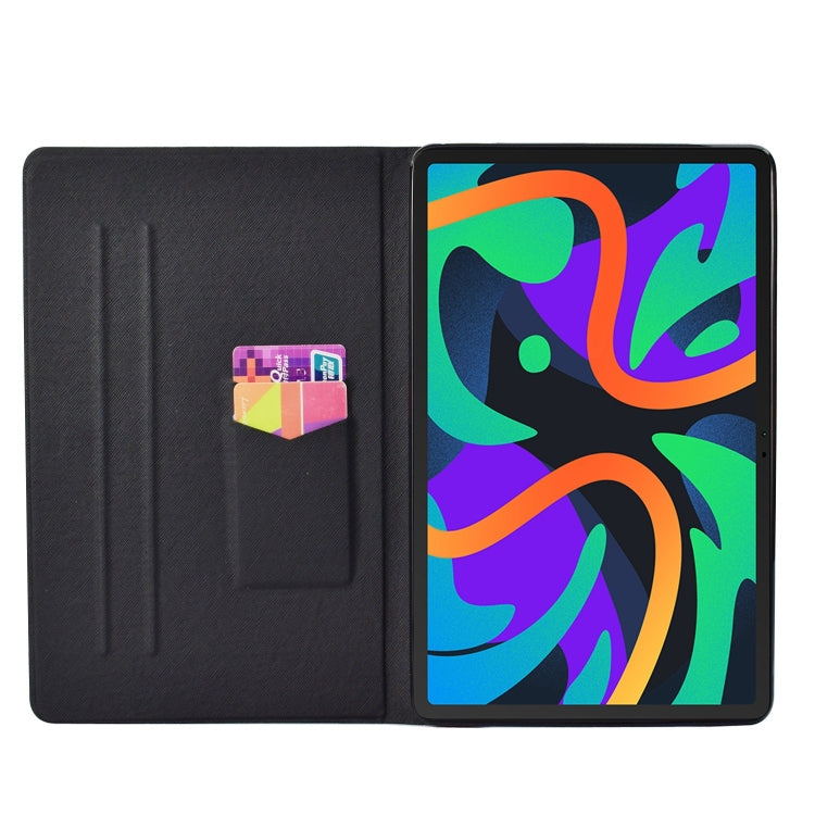 For Lenovo Tab M11/ Xiaoxin Pad 11 2024 Voltage Coloured Drawing Smart Leather Tablet Case(Girl Back) - Lenovo by buy2fix | Online Shopping UK | buy2fix