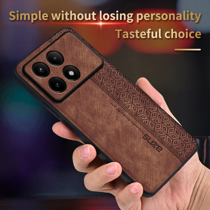 For Xiaomi Redmi K70 AZNS 3D Embossed Skin Feel Phone Case(Purple) - K70 Cases by AZNS | Online Shopping UK | buy2fix