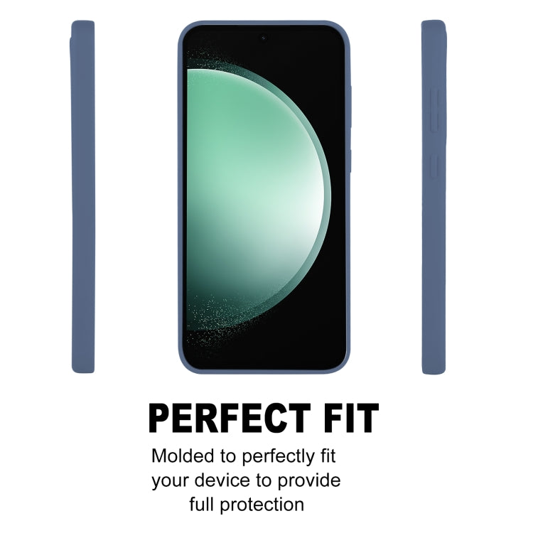 For Samsung Galaxy S23 FE 5G GOOSPERY SOFT FEELING Liquid TPU Soft Phone Case(Dark Blue) - Galaxy S23 FE 5G Cases by GOOSPERY | Online Shopping UK | buy2fix