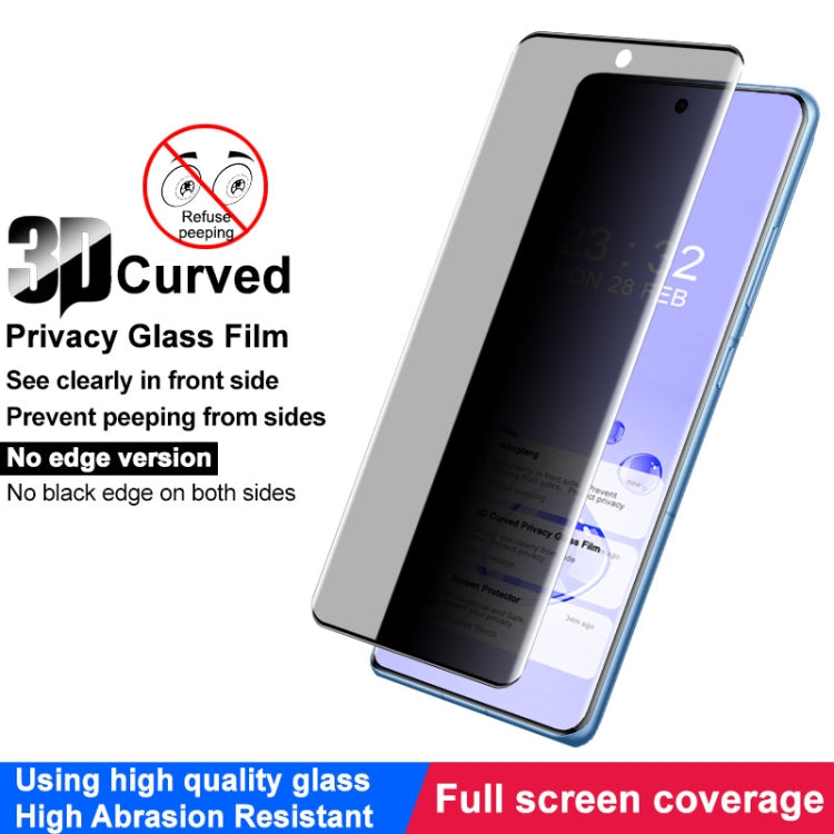 For OnePlus Ace 3 5G imak 3D Curved Privacy Full Screen Tempered Glass Film - OnePlus Tempered Glass by imak | Online Shopping UK | buy2fix