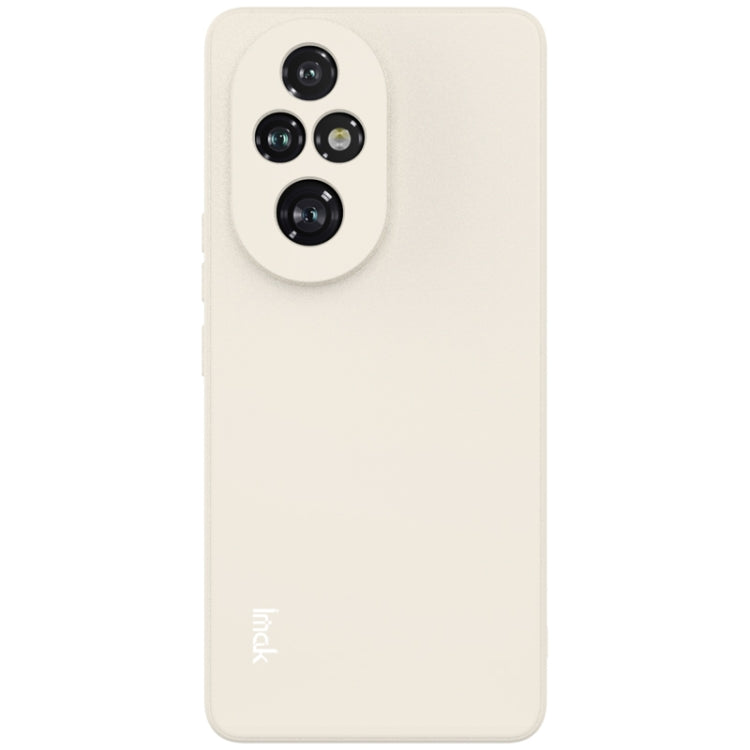 For Honor 200 Pro 5G imak UC-4 Series Straight Edge TPU Phone Case(White) - Honor Cases by imak | Online Shopping UK | buy2fix