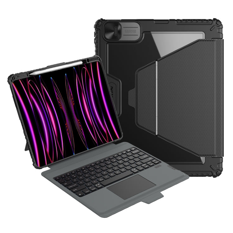 For iPad Pro 13 2024 Nillkin Backlit Version Bumper Link Keyboard Case - For iPad Pro by NILLKIN | Online Shopping UK | buy2fix