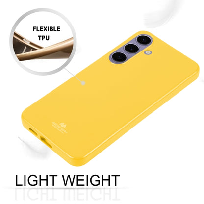 For Samsung Galaxy S24+ 5G GOOSPERY PEARL JELLY Shockproof TPU Phone Case(Yellow) - Galaxy S24+ 5G Cases by GOOSPERY | Online Shopping UK | buy2fix