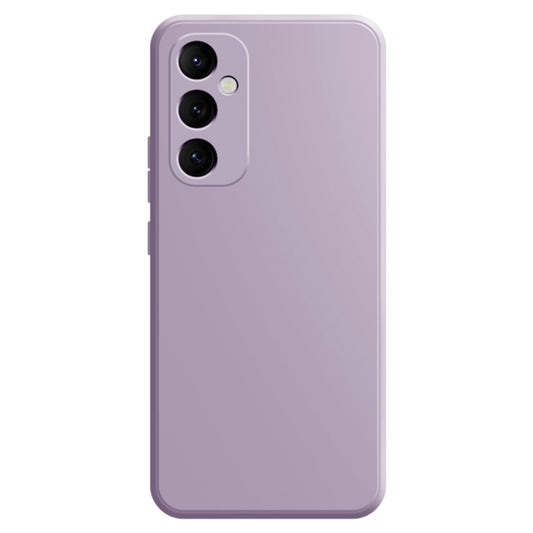 For Samsung Galaxy S24 5G Imitation Liquid Silicone Phone Case(Light Purple) - Galaxy S24 5G Cases by buy2fix | Online Shopping UK | buy2fix