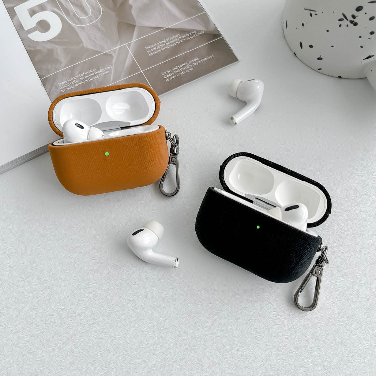 For AirPods Pro Suede Earphone Protective Case(White) - For AirPods Pro by buy2fix | Online Shopping UK | buy2fix