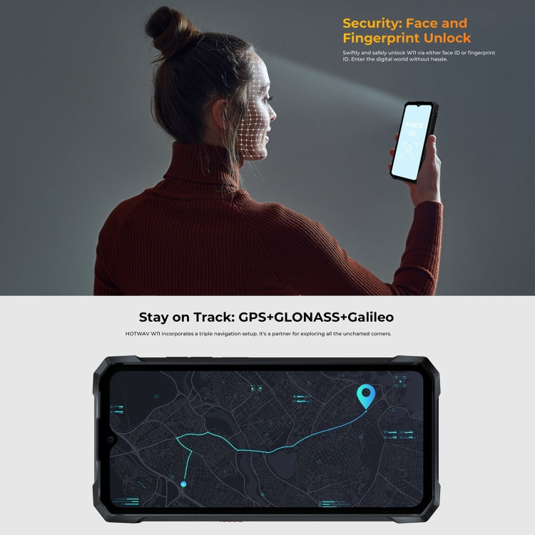 HOTWAV W11 Rugged Phone, 6GB+256GB, Night Vision, 20800mAh, 6.6 inch Android 13 MT8788 Octa Core, Network: 4G, OTG(Bronzed Gold) - Other by HOTWAV | Online Shopping UK | buy2fix