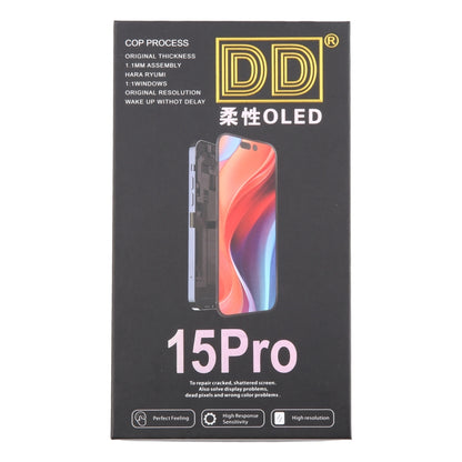 For iPhone 15 Pro DD Soft OLED Screen, Remove IC Need Professional Repair - LCD Related Parts by buy2fix | Online Shopping UK | buy2fix