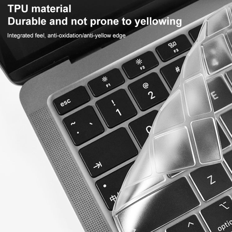 For MacBook Pro 16.2 inch 2021 ZGA Contact Invisible TPU Keyboard Protective Film - Keyboard Protector by ZGA | Online Shopping UK | buy2fix