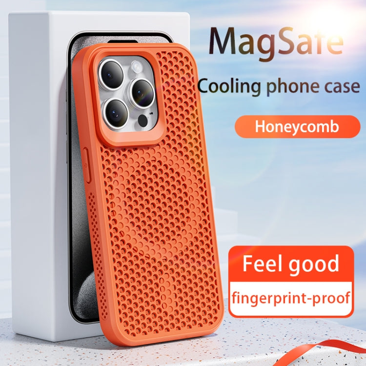 For iPhone 16 MagSafe Magnetic Heat Dissipation Phone Case(White) - iPhone 16 Cases by buy2fix | Online Shopping UK | buy2fix