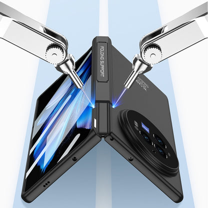 For vivo X Fold3 GKK Integrated Magnetic Folding Hinge All-inclusive Phone Case(Black) - vivo Cases by GKK | Online Shopping UK | buy2fix