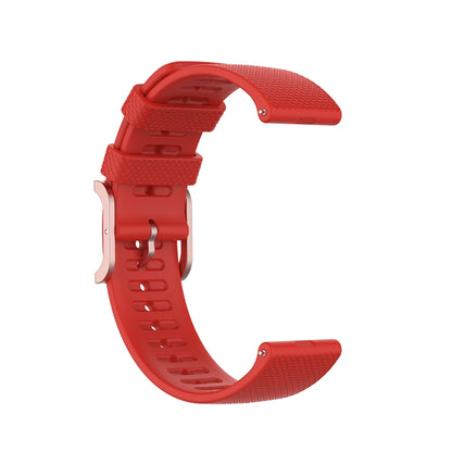 For Polar Ignite 20mm Dot Texture Watch Band(Red) -  by buy2fix | Online Shopping UK | buy2fix