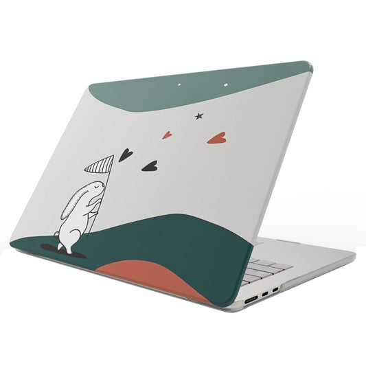 For MacBook Pro 16.2 A2991 / A2780 / A2485 UV Printed Pattern Laptop Frosted Protective Case(DDC-114) - MacBook Pro Cases by buy2fix | Online Shopping UK | buy2fix