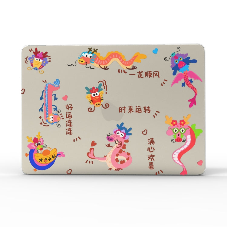 For MacBook Pro 15.4 A1286 UV Printed Pattern Laptop Frosted Protective Case(DDC-1683) - MacBook Pro Cases by buy2fix | Online Shopping UK | buy2fix