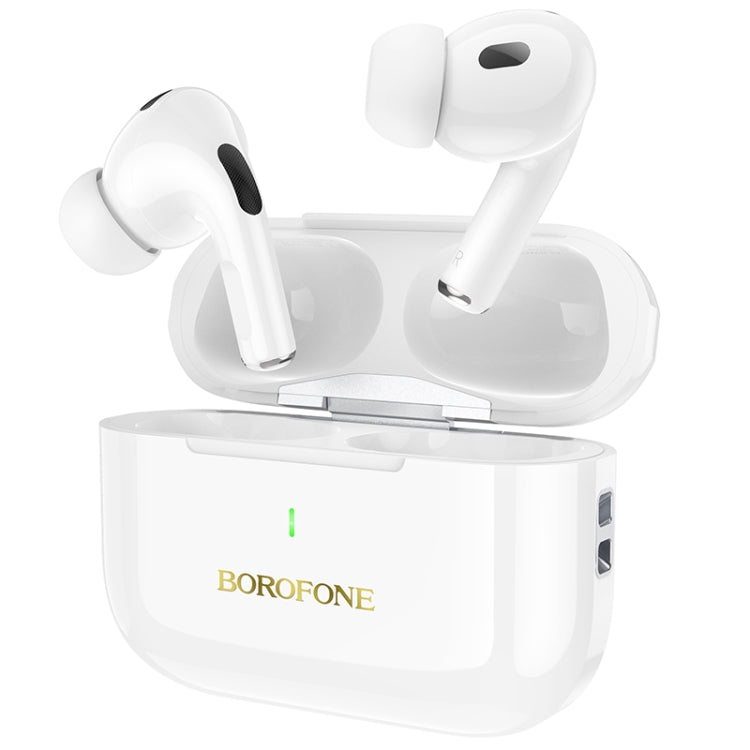 BOROFONE BW59 Plus True Wireless ANC Noise Reduction Bluetooth Earphone(White) - Bluetooth Earphone by Borofone | Online Shopping UK | buy2fix
