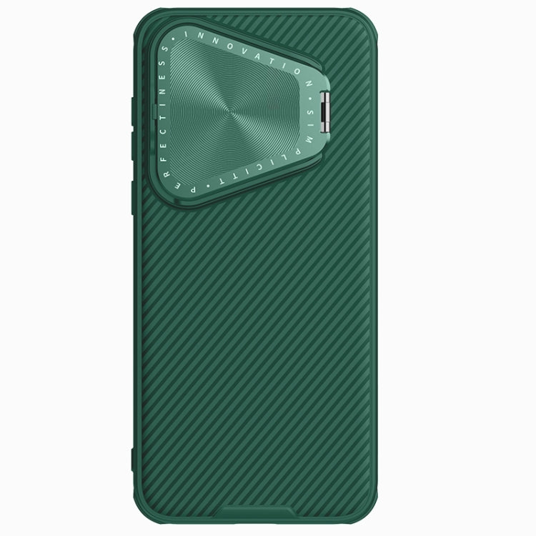 For Huawei Pura 70 NILLKIN CamShield Prop MagSafe Magnetic PC Phone Case(Green) - Huawei Cases by NILLKIN | Online Shopping UK | buy2fix
